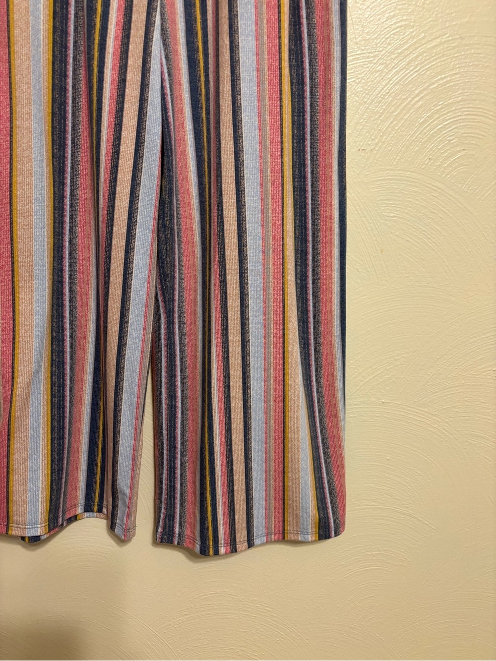 🌈 Gypsies & Moondust Striped Strapless Wide Leg Jumpsuit Small Boho Festival - Picture 5 of 6
